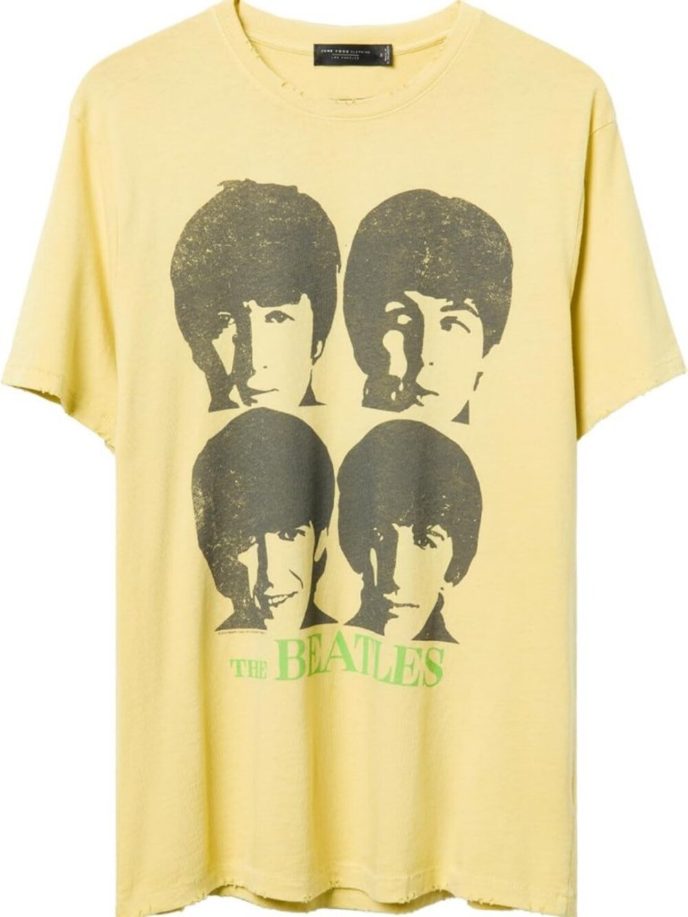 Unisex Adult Beatles Portrait T-Shirt | Vintage Style Graphic Tee | Music Lover